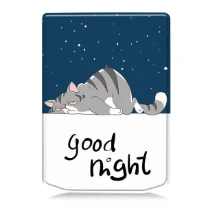 ART Zaklápacie puzdro pre PocketBook 619 Verse Lite LAZY CAT