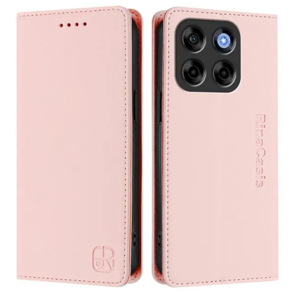 RINA Zaklápacie puzdro pre ZTE V70 Vita ružové