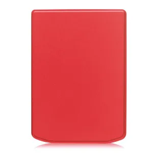 LEATHER Zaklápací kryt pre PocketBook 619 Verse Lite červený