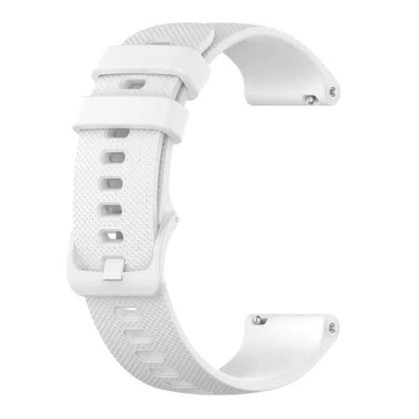 SILICONE Vymeniteľný remienok pre Garmin Forerunner 570 47mm biely