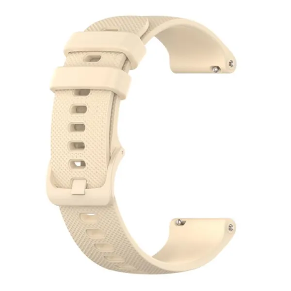 SILICONE Vymeniteľný remienok pre Garmin Forerunner 570 42mm béžový