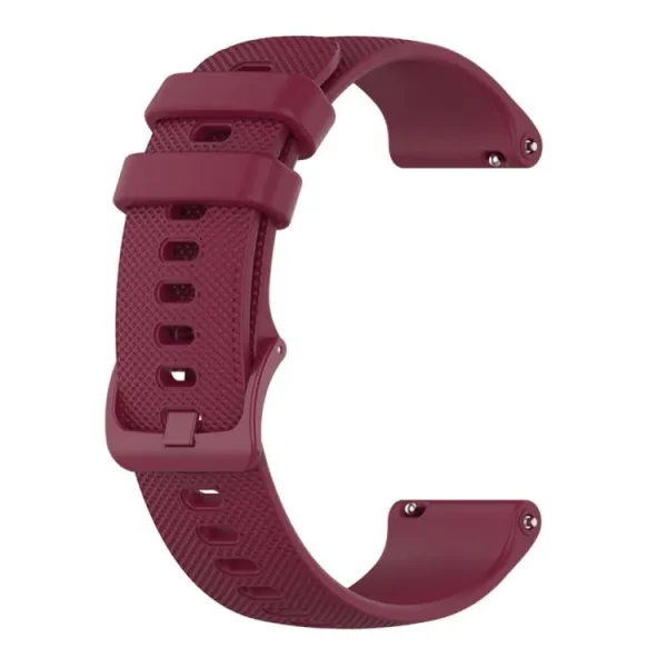 SILICONE Vymeniteľný remienok pre Garmin Forerunner 570 42mm bordový