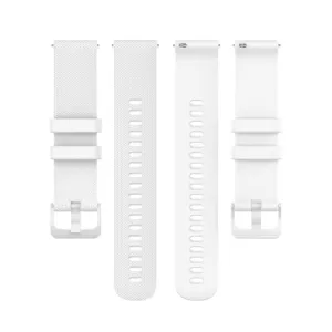 SILICONE Vymeniteľný remienok pre Garmin Forerunner 570 47mm biely