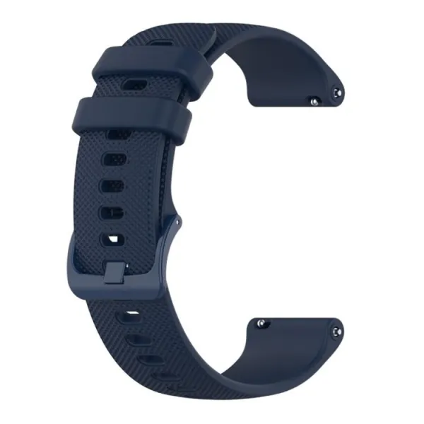 SILICONE Vymeniteľný remienok pre Garmin Forerunner 570 42mm tmavomodrý