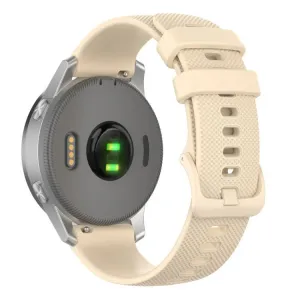 SILICONE Vymeniteľný remienok pre Garmin Forerunner 570 42mm béžový