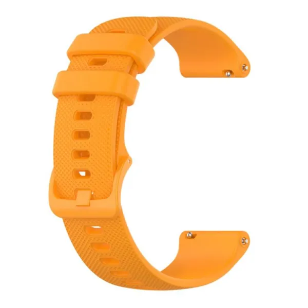 SILICONE Vymeniteľný remienok pre Garmin Forerunner 570 47mm oranžový