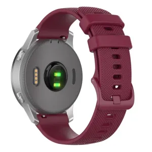 SILICONE Vymeniteľný remienok pre Garmin Forerunner 570 42mm bordový