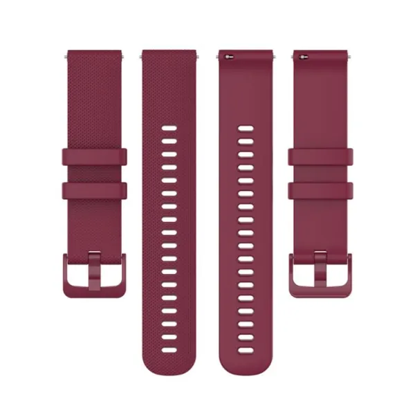 SILICONE Vymeniteľný remienok pre Garmin Forerunner 570 42mm bordový