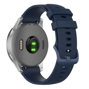 SILICONE Vymeniteľný remienok pre Garmin Forerunner 570 42mm tmavomodrý