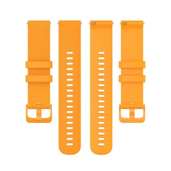 SILICONE Vymeniteľný remienok pre Garmin Forerunner 570 47mm oranžový