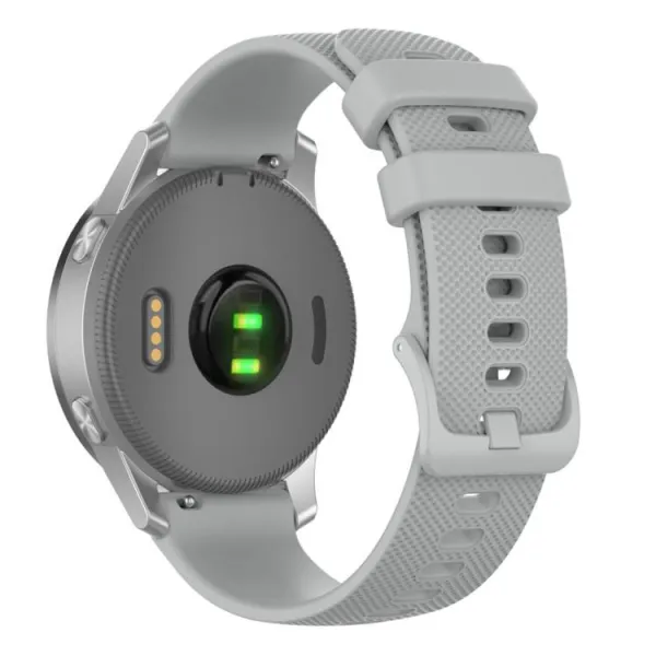 SILICONE Vymeniteľný remienok pre Garmin Forerunner 570 47mm šedý