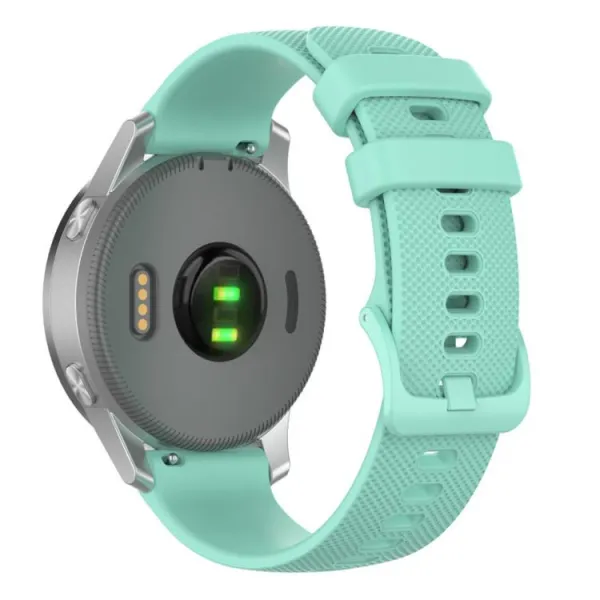 SILICONE Vymeniteľný remienok pre Garmin Forerunner 570 47mm svetlozelený