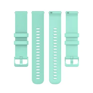 SILICONE Vymeniteľný remienok pre Garmin Forerunner 570 47mm svetlozelený