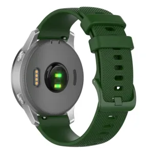 SILICONE Vymeniteľný remienok pre Garmin Forerunner 570 47mm tmavozelený