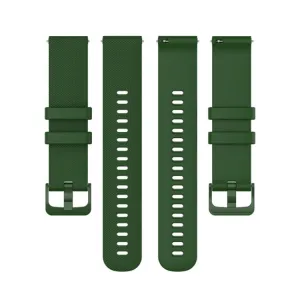 SILICONE Vymeniteľný remienok pre Garmin Forerunner 570 47mm tmavozelený