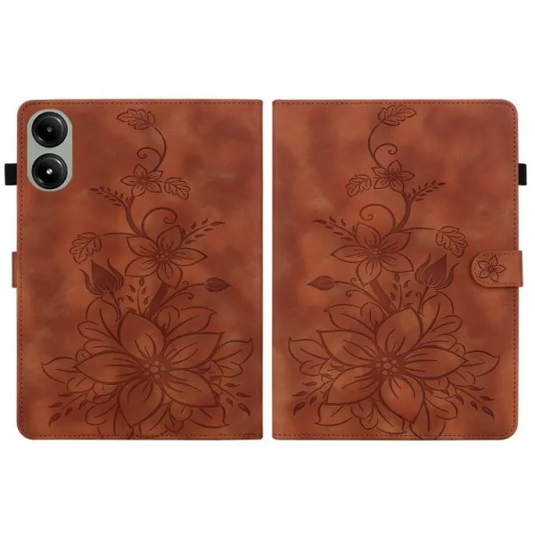 ART LILY Zaklápacie puzdro pre Xiaomi Redmi Pad 2 hnedé