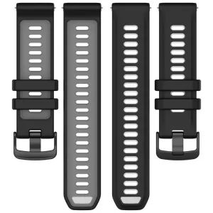 SPORTY Vymeniteľný silikónový remienok Garmin Forerunner 970 čierno-šedý