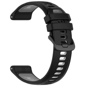 SPORTY Vymeniteľný silikónový remienok Garmin Forerunner 970 čierno-šedý