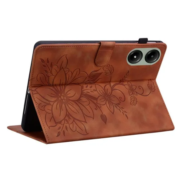 ART LILY Zaklápacie puzdro pre Xiaomi Redmi Pad 2 hnedé