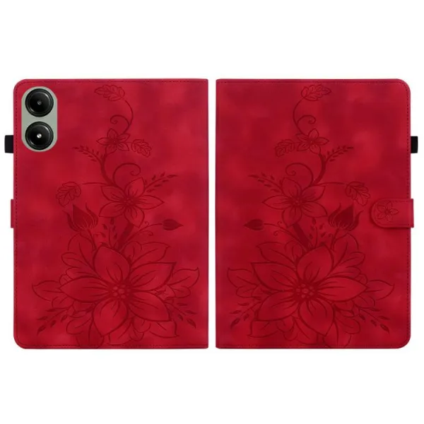 ART LILY Zaklápacie puzdro pre Xiaomi Redmi Pad 2 červené