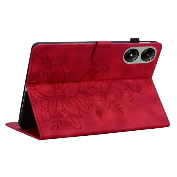 ART LILY Zaklápacie puzdro pre Xiaomi Redmi Pad 2 červené