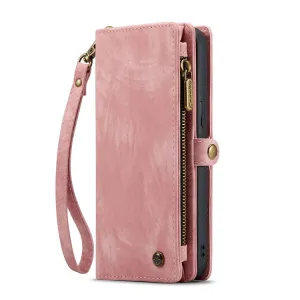 WALLET Ochranný kryt s peňaženkou 2v1 pre Apple iPhone 16 Pro Max ružový