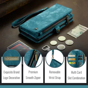 WALLET Ochranný kryt s peňaženkou 2v1 pre Apple iPhone 16e / iPhone 17e modrý