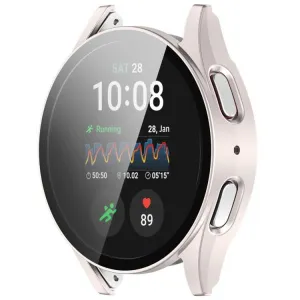 PC FULL COVER Plastový kryt so sklom pre Samsung Galaxy Watch 7 40mm STARLIGHT