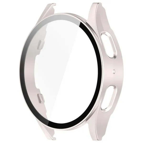 PC FULL COVER Plastový kryt so sklom pre Samsung Galaxy Watch 7 40mm STARLIGHT