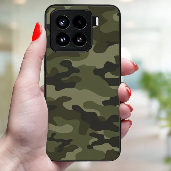 MY ART Ochranný kryt pre Xiaomi 15 GREEN CAMO (235)