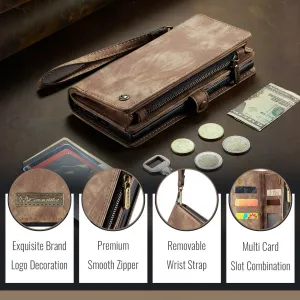 WALLET Ochranný kryt s peňaženkou 2v1 pre Apple iPhone 16e / iPhone 17e hnedý
