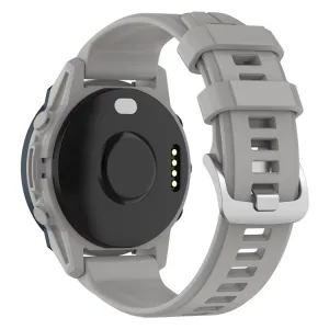 SILICONE Vymeniteľný remienok pre Garmin Forerunner 955 šedý