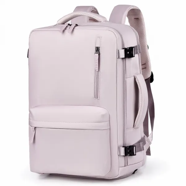 PROTEMIO ADVENTURE B723 Cestovný ruksak s ochranou pre notebook ružový
