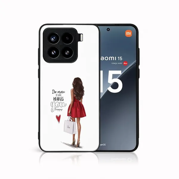 MY ART Ochranný kryt pre Xiaomi 15 RED DRESS (137)