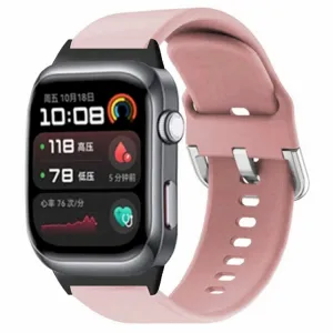 SILICONE Vymeniteľný remienok pre Huawei Watch D2 svetloružový