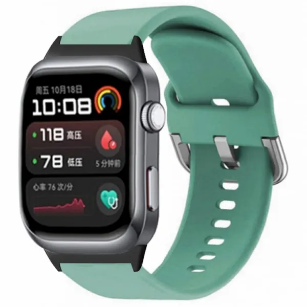 SILICONE Vymeniteľný remienok pre Huawei Watch D2 svetlozelený