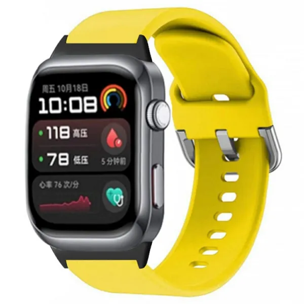 SILICONE Vymeniteľný remienok pre Huawei Watch D2 žltý