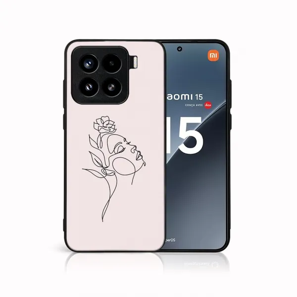 MY ART Ochranný kryt pre Xiaomi 15 ROSE GIRL (198)