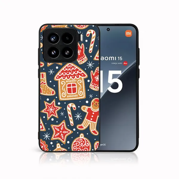 MY ART Kryt s vianočným dizajnom Xiaomi 15 CHRISTMAS (069)