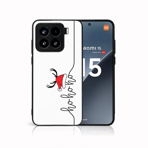 MY ART Kryt s vianočným dizajnom Xiaomi 15 HOHOHO (073)