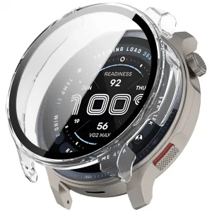 PC FULL COVER Plastový kryt so sklom pre Xiaomi Amazfit Balance 2 priehľadný