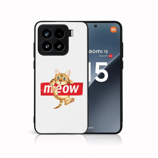 MY ART Ochranný kryt pre Xiaomi 15 MEOW (183)