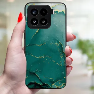 MY ART Ochranný kryt pre Xiaomi 15 GREEN MARBLE (145)