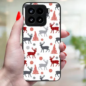 MY ART Kryt s vianočným dizajnom Xiaomi 15 DEER (068)