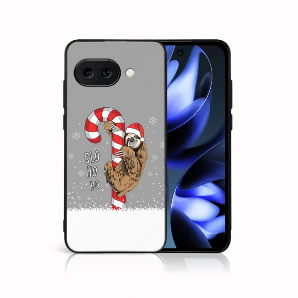 MY ART Kryt s vianočným dizajnom Google Pixel 9a CANDY (076)