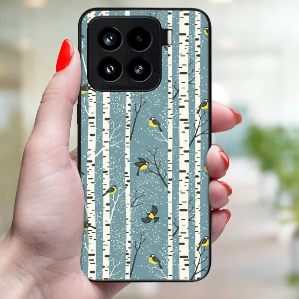 MY ART Kryt s vianočným dizajnom Xiaomi 15 BIRCH (072)
