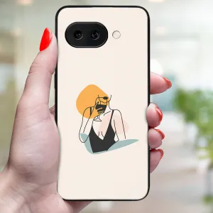 MY ART Ochranný kryt pre Google Pixel 9a WOMAN (197)