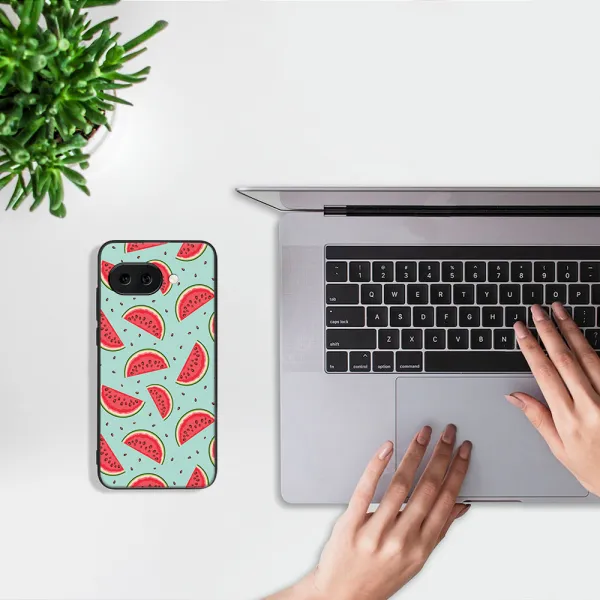 MY ART Ochranný kryt pre Google Pixel 9a WATERMELON (120)