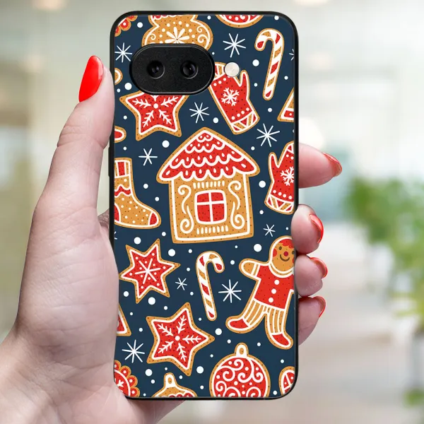 MY ART Kryt s vianočným dizajnom Google Pixel 9a CHRISTMAS (069)