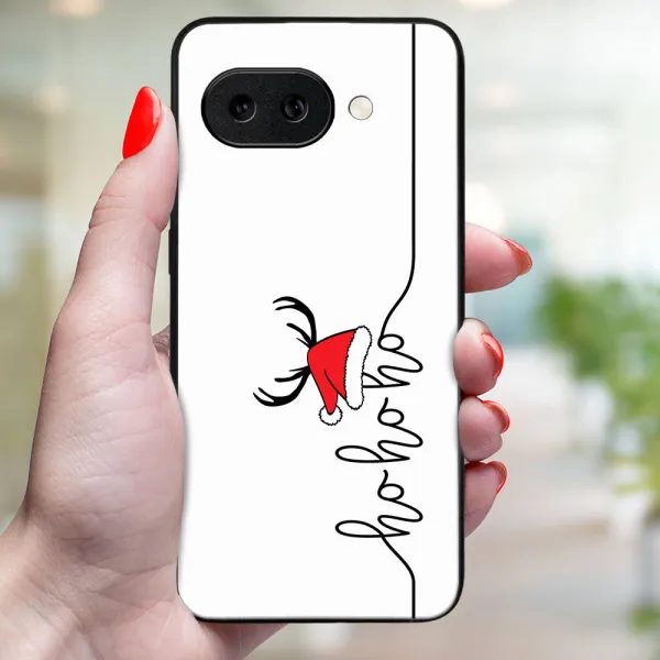 MY ART Kryt s vianočným dizajnom Google Pixel 9a HOHOHO (073)